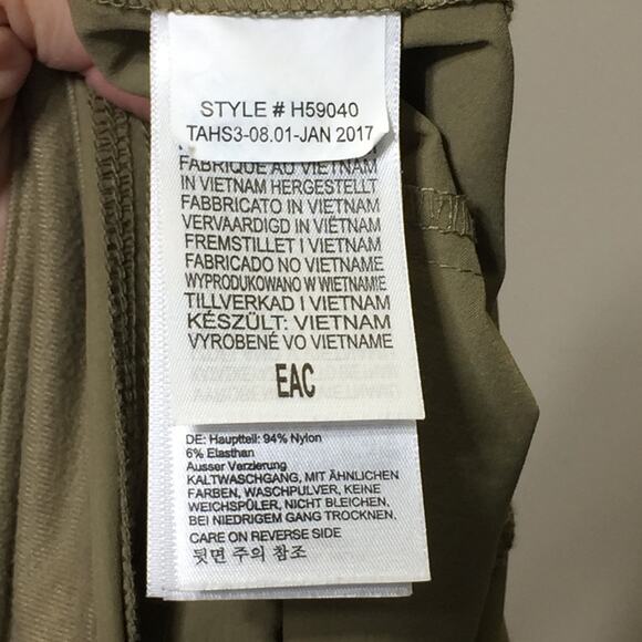 Marmot Button Front Hiking Shorts Size 14 - Picture 6 of 8